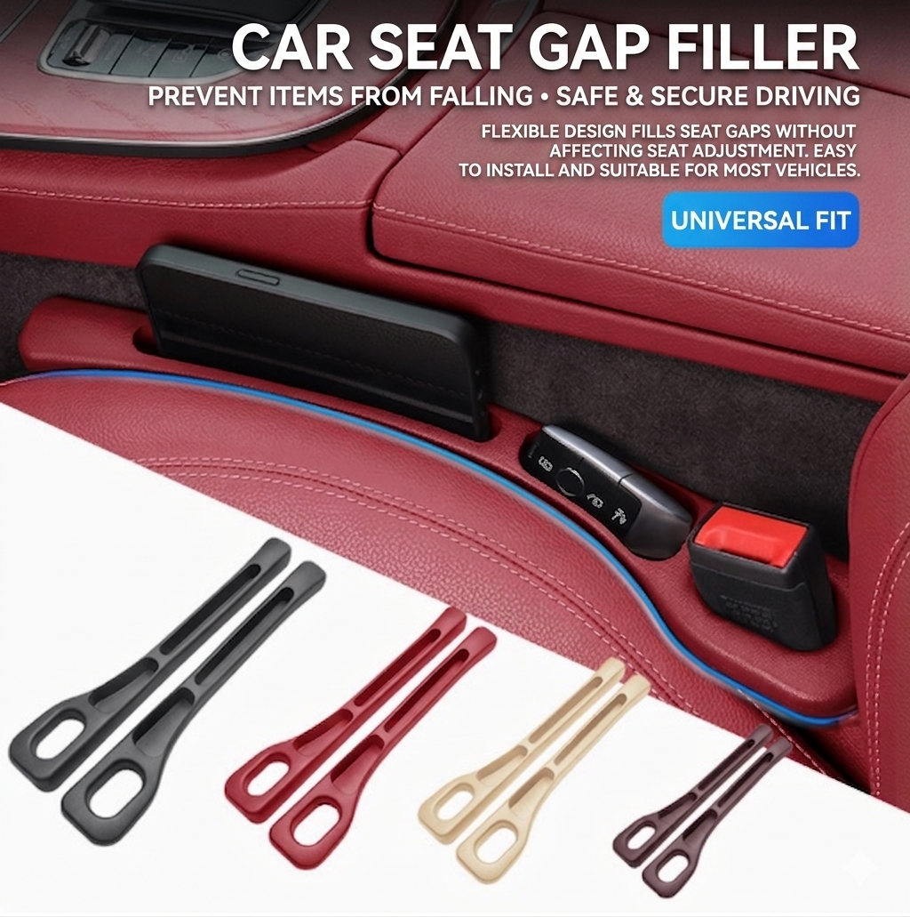 Never Lose Your Phone in the Car Again | Car Seat Gap Filler